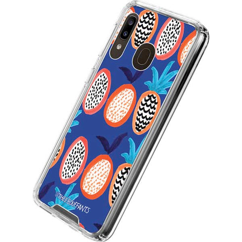 Bouffants and Broken Hearts Weird Fruits Galaxy A30 Clear Case