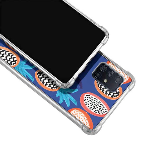 Bouffants and Broken Hearts Weird Fruits Galaxy A51 5G Clear Case