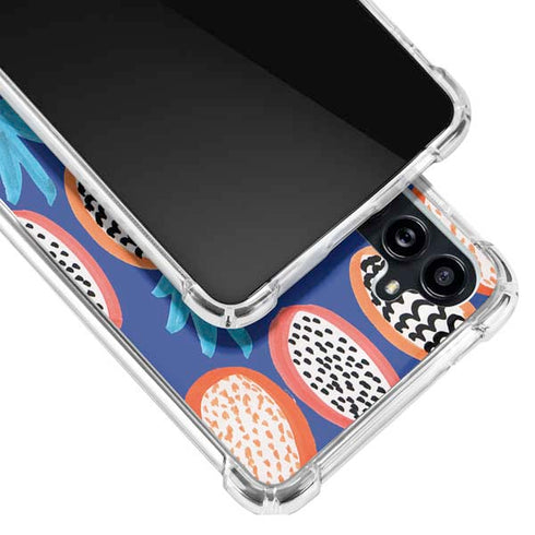 Bouffants and Broken Hearts Weird Fruits Galaxy A54 5G Clear Case