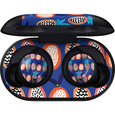 Bouffants and Broken Hearts Weird Fruits Galaxy Buds Skin