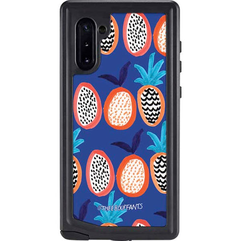 Bouffants and Broken Hearts Weird Fruits Galaxy Note 10 Waterproof Case