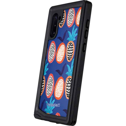Bouffants and Broken Hearts Weird Fruits Galaxy Note 10 Waterproof Case