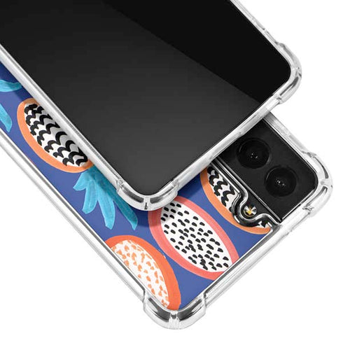 Bouffants and Broken Hearts Weird Fruits Galaxy S21 5G Clear Case
