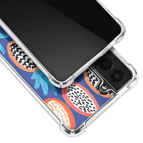 Bouffants and Broken Hearts Weird Fruits Galaxy S21 FE Clear Case