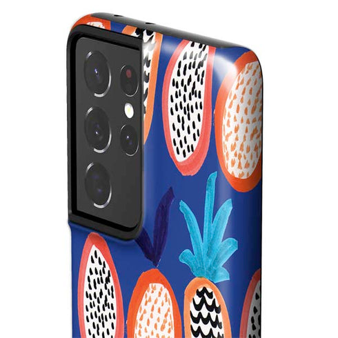 Bouffants and Broken Hearts Weird Fruits Galaxy S21 Ultra 5G Pro Case