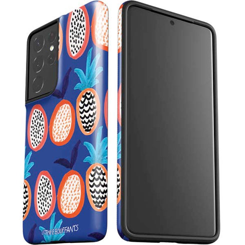 Bouffants and Broken Hearts Weird Fruits Galaxy S21 Ultra 5G Pro Case