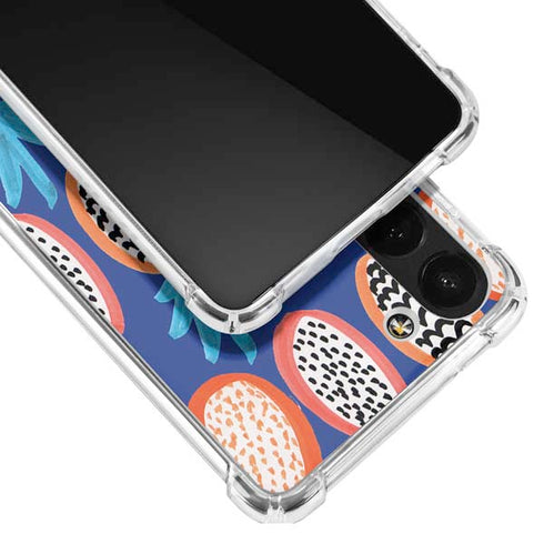 Bouffants and Broken Hearts Weird Fruits Galaxy S23 Plus Clear Case