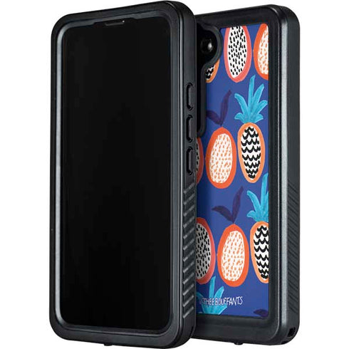 Bouffants and Broken Hearts Weird Fruits Galaxy S23 Waterproof Case
