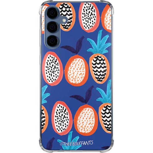Bouffants and Broken Hearts Weird Fruits Galaxy S24 Clear Case