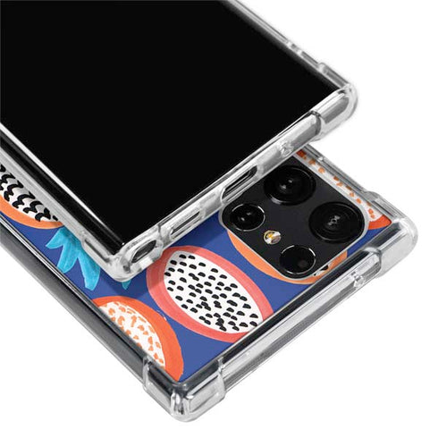 Bouffants and Broken Hearts Weird Fruits Galaxy S24 Ultra Clear Case