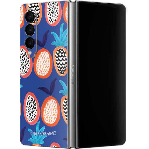 Bouffants and Broken Hearts Weird Fruits Galaxy Z Fold4 5G Skin