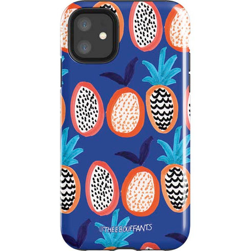 Bouffants and Broken Hearts Weird Fruits iPhone 11 Impact Case
