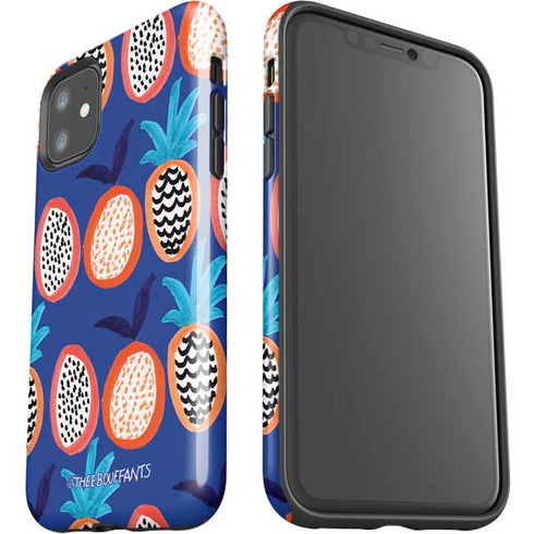 Bouffants and Broken Hearts Weird Fruits iPhone 11 Impact Case