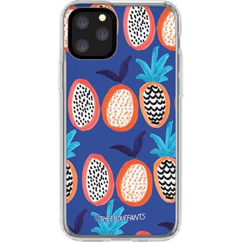 Bouffants and Broken Hearts Weird Fruits iPhone 11 Pro Clear Case