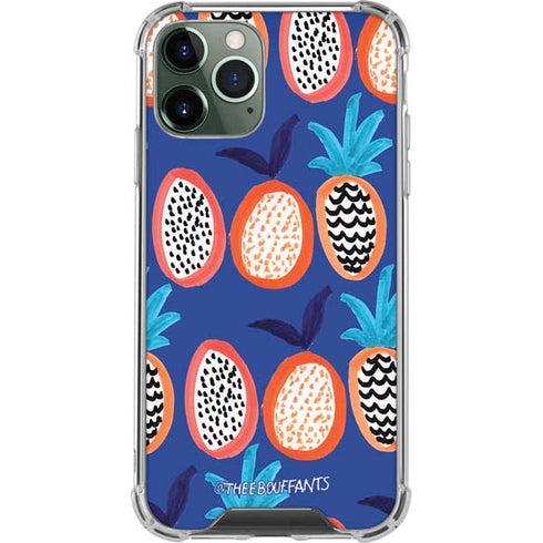 Bouffants and Broken Hearts Weird Fruits iPhone 11 Pro Max Clear Case