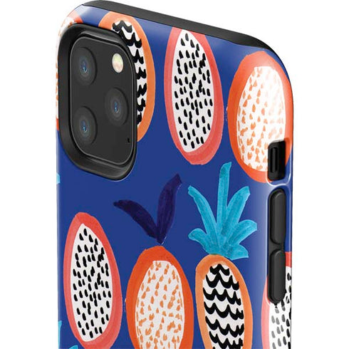 Bouffants and Broken Hearts Weird Fruits iPhone 11 Pro Max Impact Case
