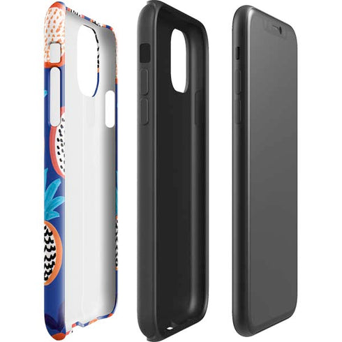 Bouffants and Broken Hearts Weird Fruits iPhone 11 Pro Max Impact Case
