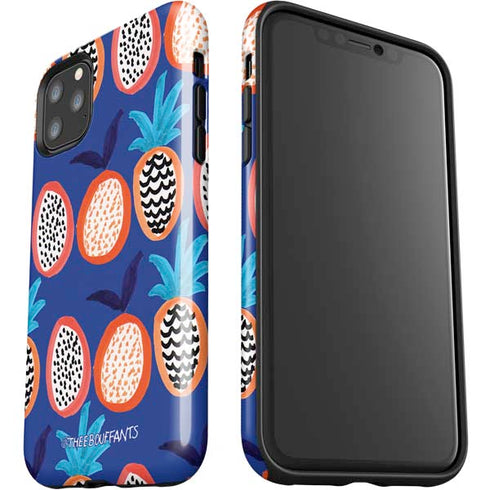 Bouffants and Broken Hearts Weird Fruits iPhone 11 Pro Max Impact Case