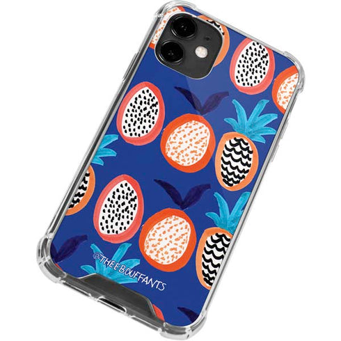 Bouffants and Broken Hearts Weird Fruits iPhone 12 Clear Case