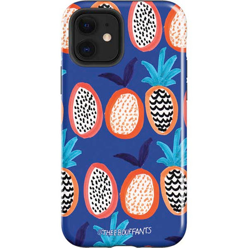Bouffants and Broken Hearts Weird Fruits iPhone 12 Impact Case
