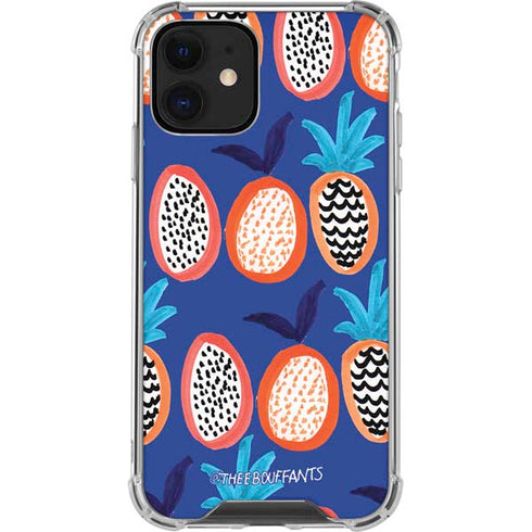 Bouffants and Broken Hearts Weird Fruits iPhone 12 Mini Clear Case