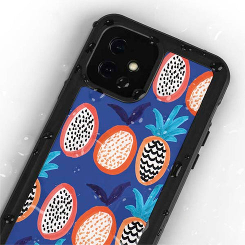 Bouffants and Broken Hearts Weird Fruits iPhone 12 Mini Waterproof Case