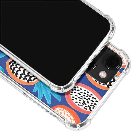 Bouffants and Broken Hearts Weird Fruits iPhone 14 Plus Clear Case