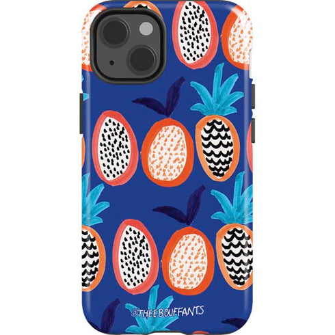 Bouffants and Broken Hearts Weird Fruits iPhone 15 Impact Case