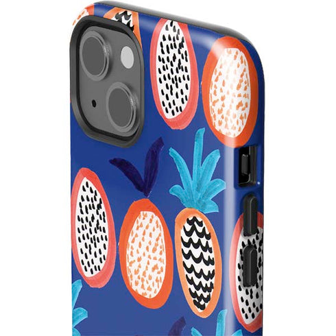 Bouffants and Broken Hearts Weird Fruits iPhone 15 Impact Case