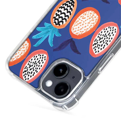 Bouffants and Broken Hearts Weird Fruits iPhone 15 Plus MagSafe Case