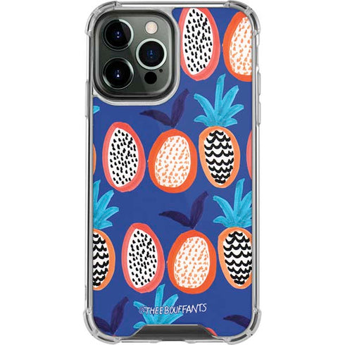 Bouffants and Broken Hearts Weird Fruits iPhone 14 Pro Max Clear Case