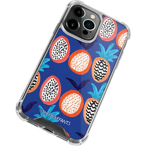 Bouffants and Broken Hearts Weird Fruits iPhone 15 Pro Max Clear Case