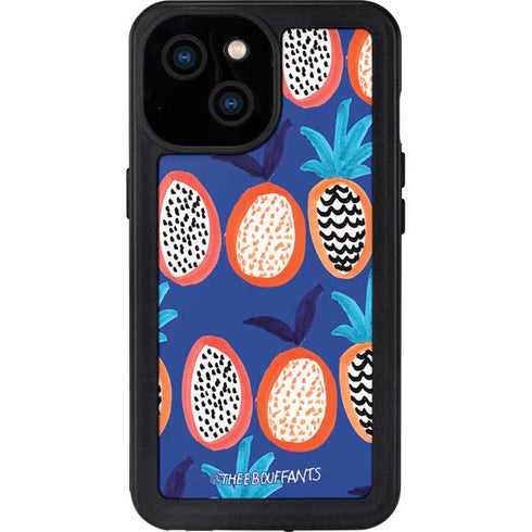 Bouffants and Broken Hearts Weird Fruits iPhone 15 Waterproof Case