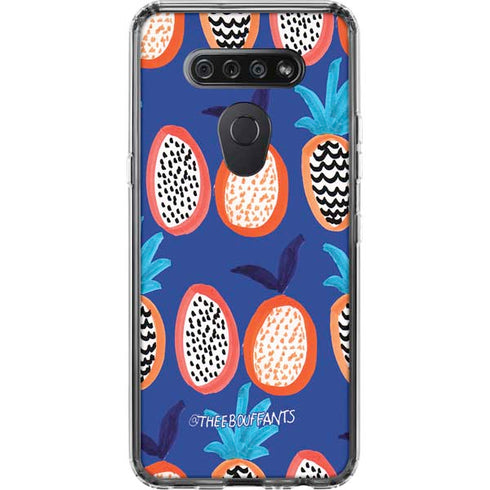 Bouffants and Broken Hearts Weird Fruits LG K51/Q51 Clear Case