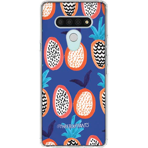 Bouffants and Broken Hearts Weird Fruits LG Stylo 6 Clear Case