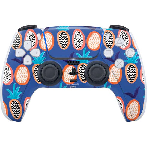 Bouffants and Broken Hearts Weird Fruits PS5 Controller Skin