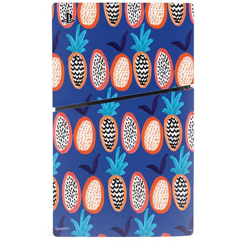 Bouffants and Broken Hearts Weird Fruits PS5 Slim Disk Console Skin