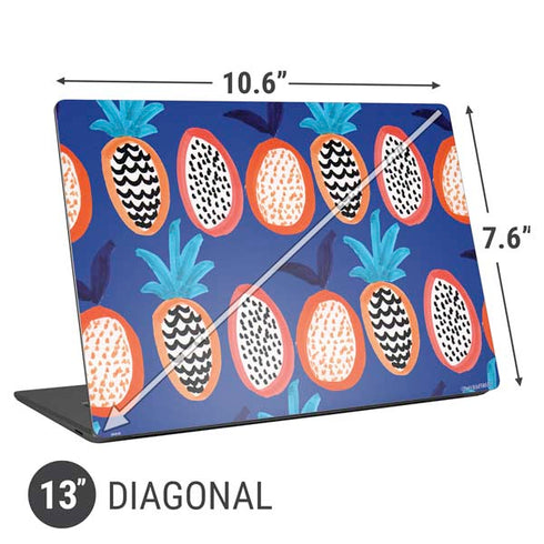 Bouffants and Broken Hearts Weird Fruits Universal Laptop 13in (10.6 x 7.6in) Skin