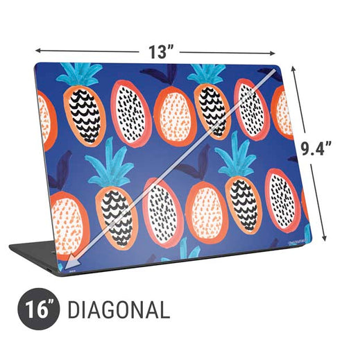 Bouffants and Broken Hearts Weird Fruits Universal Laptop 16in (13 x 9.4in) Skin