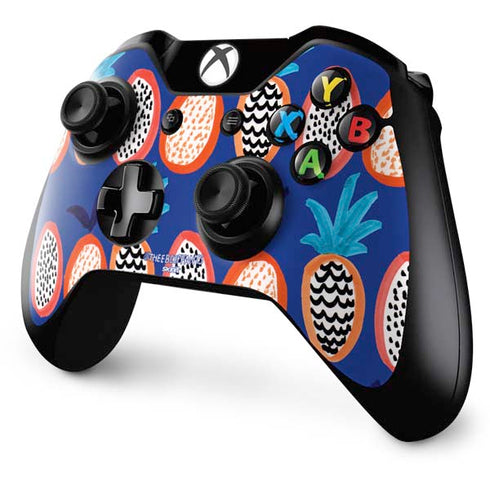 Bouffants and Broken Hearts Weird Fruits Xbox One Controller Skin