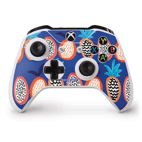 Bouffants and Broken Hearts Weird Fruits Xbox One S Controller Skin