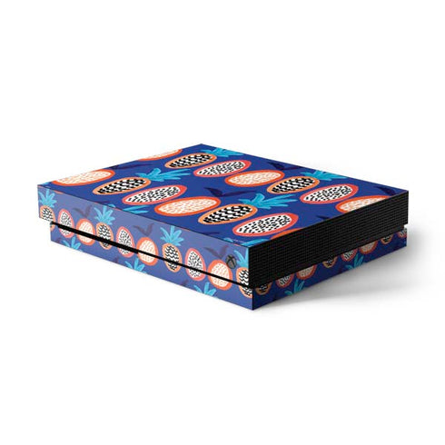 Bouffants and Broken Hearts Weird Fruits Xbox One X Console Skin