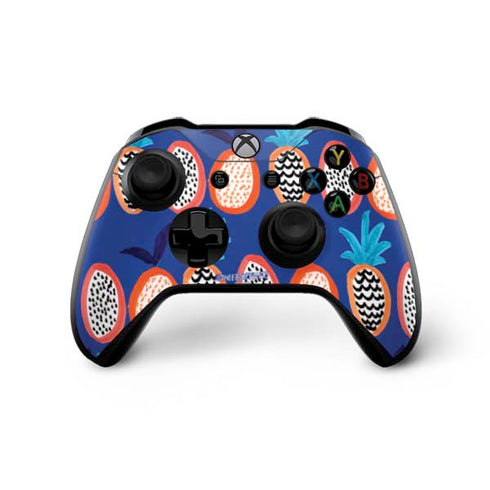 Bouffants and Broken Hearts Weird Fruits Xbox One X Controller Skin