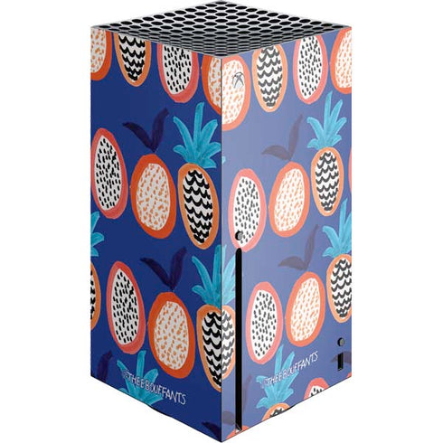 Bouffants and Broken Hearts Weird Fruits Xbox Series X Console Skin