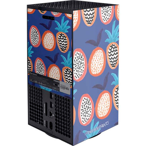 Bouffants and Broken Hearts Weird Fruits Xbox Series X Console Skin