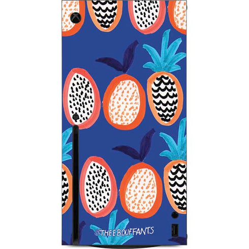 Bouffants and Broken Hearts Weird Fruits Xbox Series X Console Skin