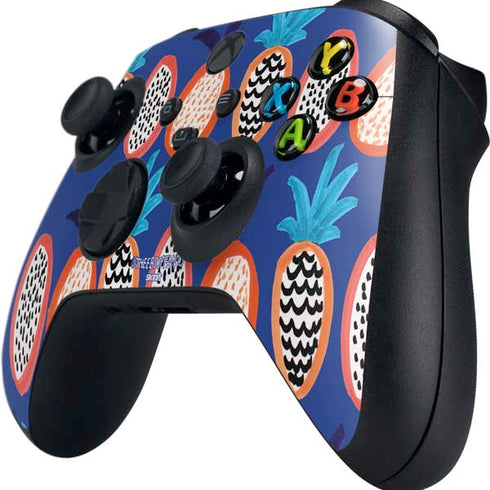 Bouffants and Broken Hearts Weird Fruits Xbox Series X Controller Skin