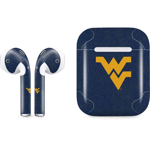 West Virginia University Basketball Apple AirPods Skin