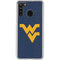 West Virginia University Basketball Galaxy A21 Clear Case