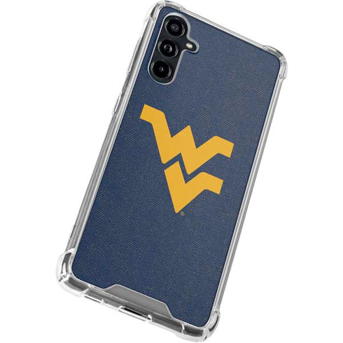 West Virginia University Basketball Galaxy A54 5G Clear Case
